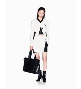 A|X Armani Exchange Ostrukturerad jacka vit