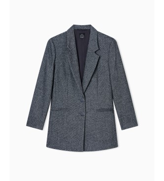 AIX Armani Exchange Soft grey blazer