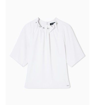 AIX Armani Exchange Blus Marca vit