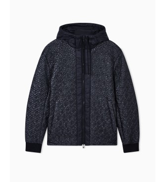 A|X Armani Exchange Casaco integral preto