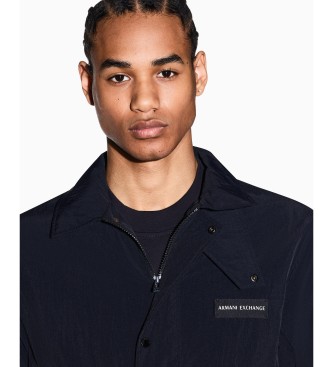 A|X Armani Exchange Navy Detail Jacket