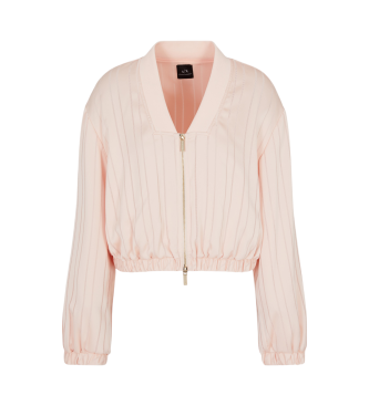 Armani Exchange Pink bomber jacket