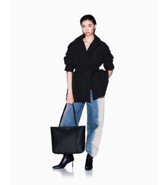 AIX Armani Exchange Sodobna jakna črna