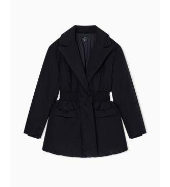 AIX Armani Exchange Sodobna jakna črna