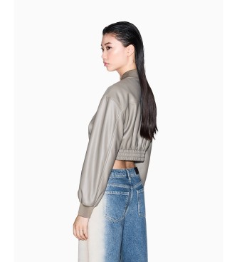 A|X Armani Exchange Bomberjacka i brunt