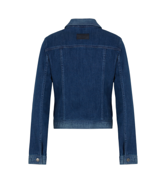 Armani Exchange Veste en jean bleu