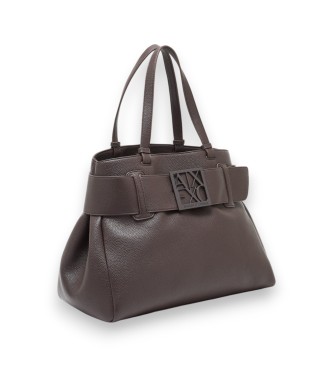 A|X Armani Exchange Saco diário castanho
