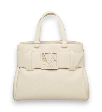 A|X Armani Exchange Sac beige ton sur ton