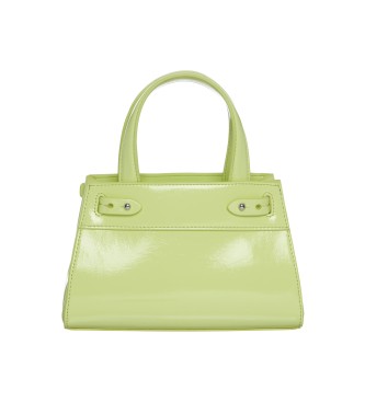 Armani Exchange Gelbe einfarbige Mini-Handtasche
