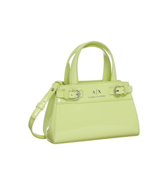 Armani Exchange Yellow Plain Mini Handbag
