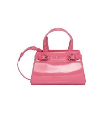 Armani Exchange Mini bolsa simples cor-de-rosa