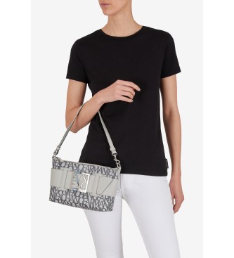 Armani Exchange Witte boodschappentas