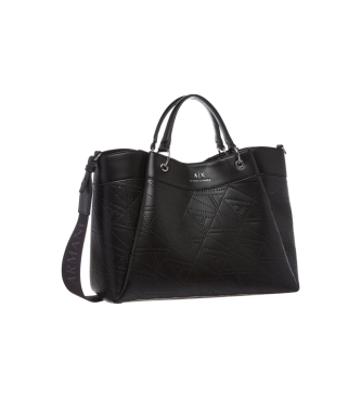 Armani Exchange Black shopping bag