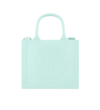 Armani Exchange Milky Bag with embossed blue logo