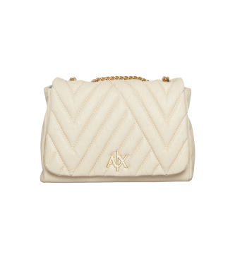 Armani Exchange Tracolla beige handbag