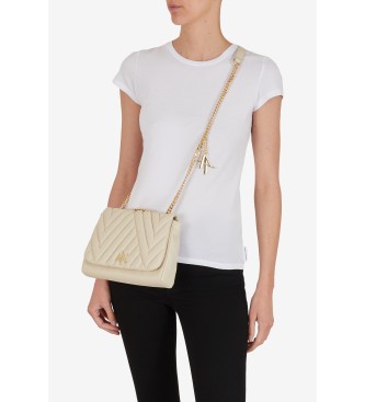 Armani Exchange Sac  main beige Tracolla