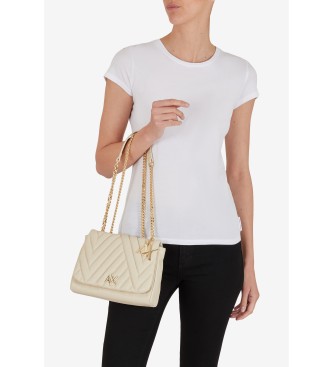 Armani Exchange Borsa Tracolla beige