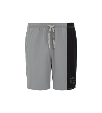 Armani Exchange Cales boxer com logtipo cinzento