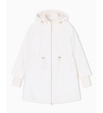 A|X Armani Exchange Parka � capuche blanche