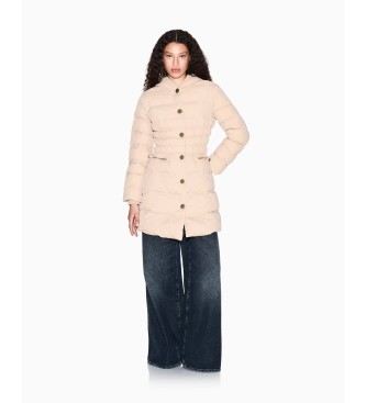 AIX Armani Exchange Cappotto imbottito beige