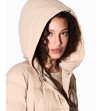AIX Armani Exchange Cappotto imbottito beige
