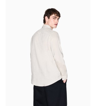 A|X Armani Exchange Fit Linen Shirt 