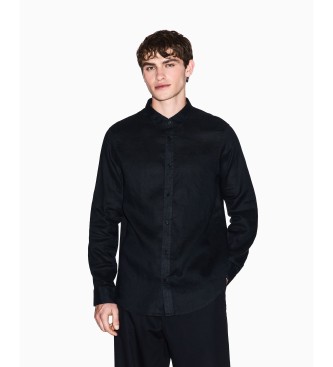 A|X Armani Exchange Fit Linen Shirt 