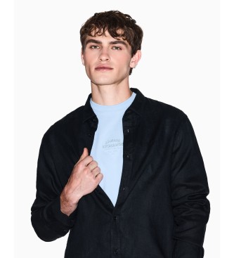 A|X Armani Exchange Fit Linen Shirt 