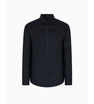 A|X Armani Exchange Fit Linen Shirt 