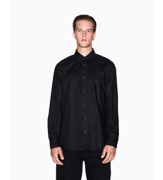 AIX Armani Exchange Camisa Ax preta