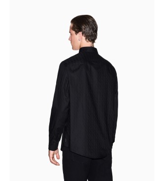 AIX Armani Exchange Camisa Ax preta