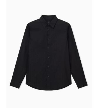 AIX Armani Exchange Camisa Ax preta