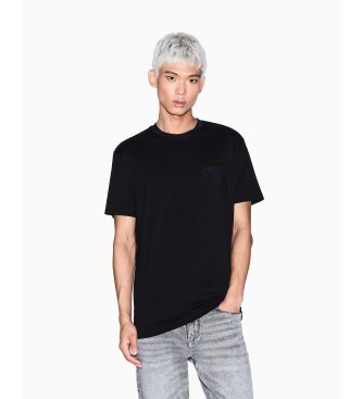 A|X Armani Exchange T-shirt black patch