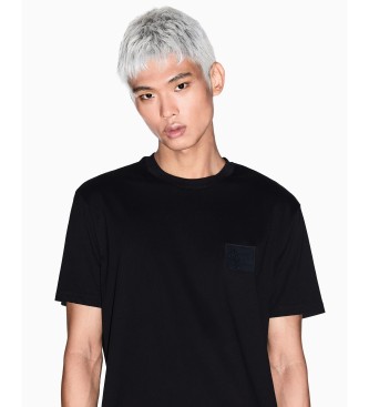 A|X Armani Exchange T-shirt black patch