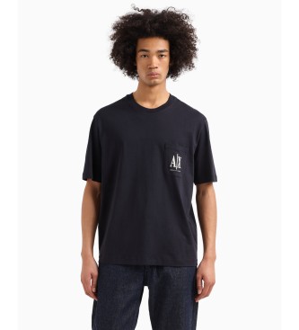 A|X Armani Exchange T-shirt Relax marine