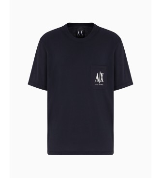 A|X Armani Exchange T-shirt Relax marine