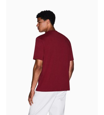 A|X Armani Exchange Regular T-shirt red