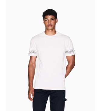 A|X Armani Exchange Printed Sleeves T-shirt white