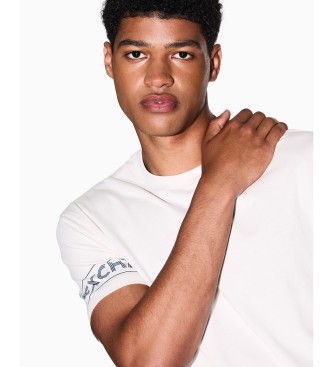 A|X Armani Exchange Printed Sleeves T-shirt white