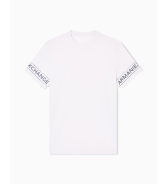 A|X Armani Exchange Printed Sleeves T-shirt white