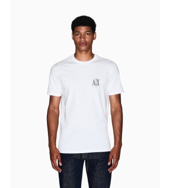 A|X Armani Exchange Camiseta de corte regular blanco