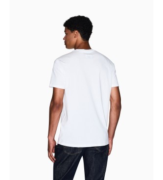 A|X Armani Exchange Camiseta de corte regular blanco