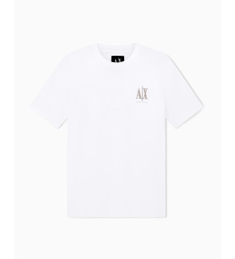 A|X Armani Exchange Camiseta de corte regular blanco