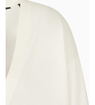 AIX Armani Exchange Beige strikket cardigan