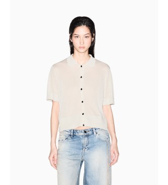 A|X Armani Exchange Kort beige cardigan