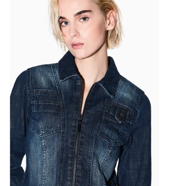 AIX Armani Exchange Chaqueta Denim azul