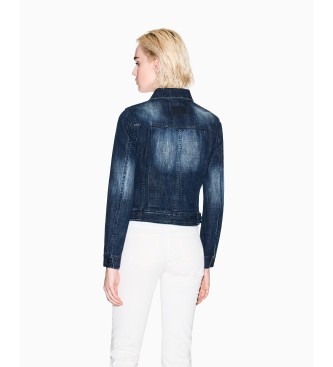 AIX Armani Exchange Chaqueta Denim azul