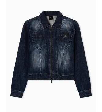 AIX Armani Exchange Chaqueta Denim azul