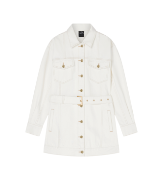 A|X Armani Exchange Bluza w kolorze białym