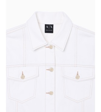 A|X Armani Exchange Bluza w kolorze białym